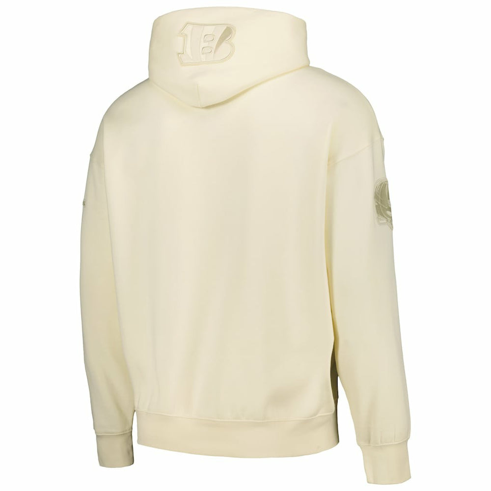 Joe Burrow Cincinnati Bengals Pro Standard Player Name & Number Pullover Hoodie - Cream - NFL