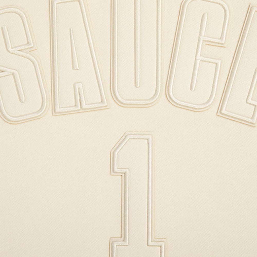Ahmad Sauce Gardner New York Jets Pro Standard Player Name & Number Pullover Hoodie - Cream - NFL