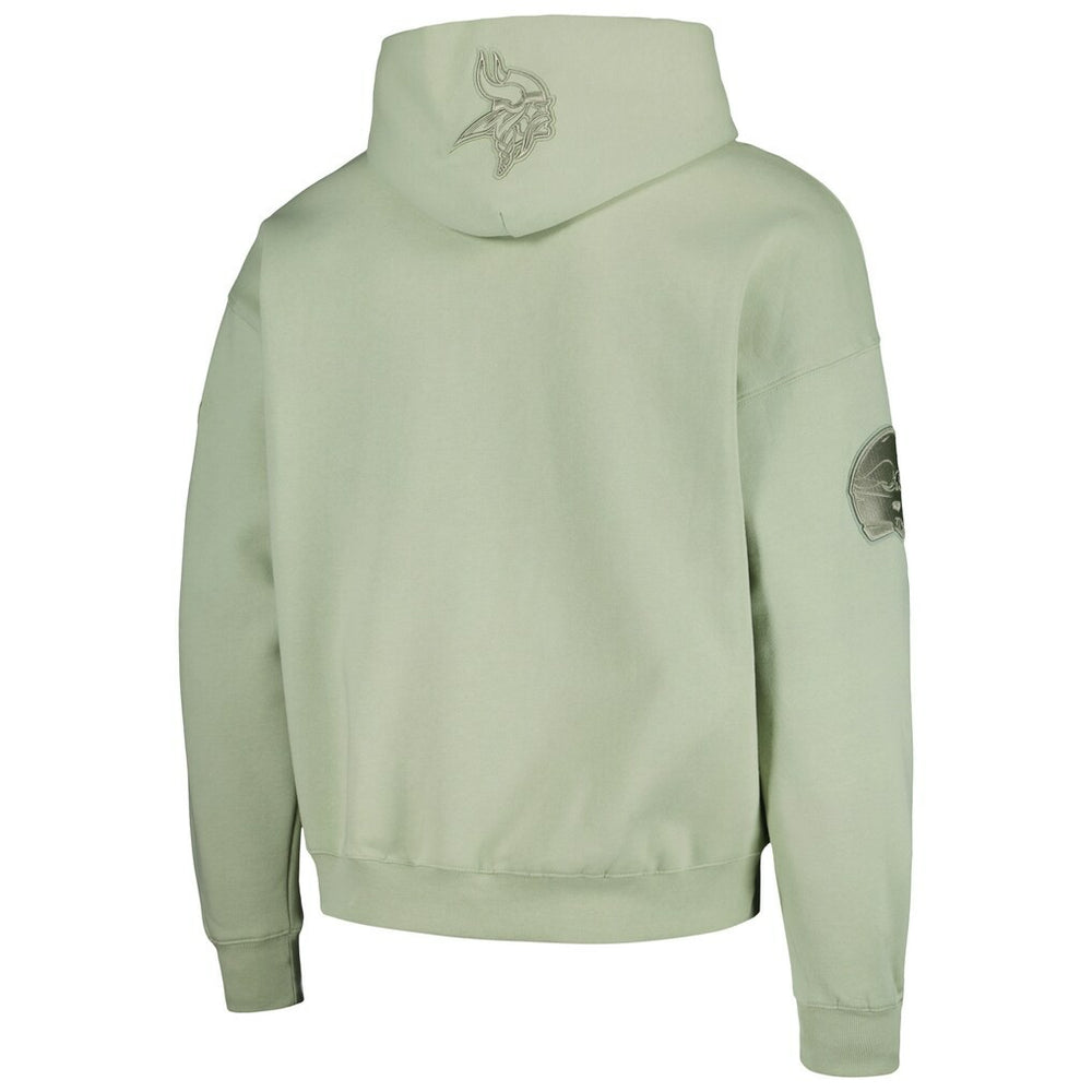 Justin Jefferson Minnesota Vikings Pro Standard Player Name & Number Pullover Hoodie - Light Green - NFL