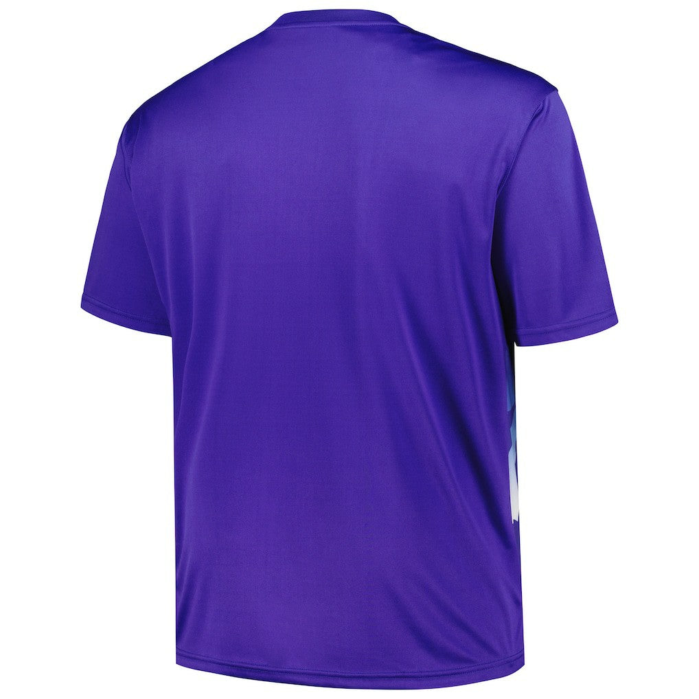 Philadelphia 76ers Big & Tall Sublimated T-Shirt Royal