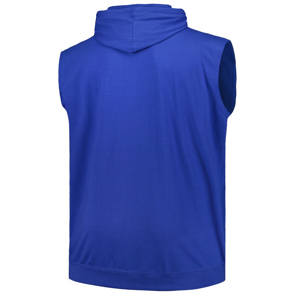 Fanatics Philadelphia 76ers Big & Tall Jersey Muscle Pullover Hoodie Royal