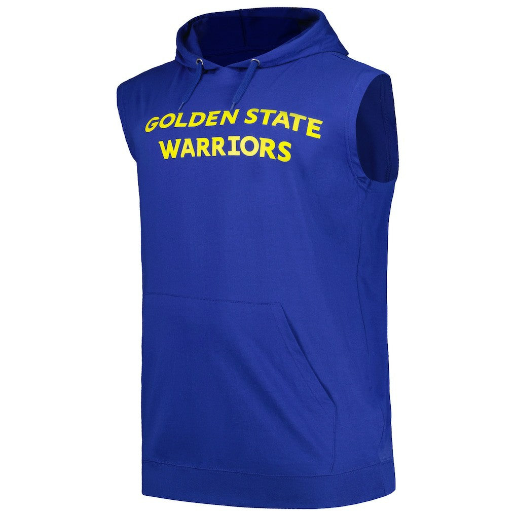 Fanatics Golden State Warriors Big & Tall Jersey Muscle Pullover Hoodie Royal