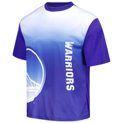 Golden State Warriors Sublimated T-Shirt Purple