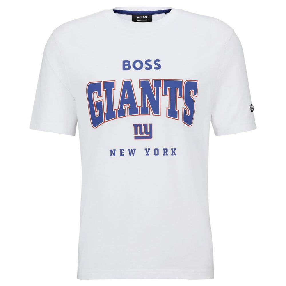 New York Giants BOSS X NFL Huddle T-Shirt - White - NFL