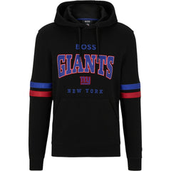 New York Giants BOSS X NFL Touchdown Pullover Hoodie - Black/Royal - NFL