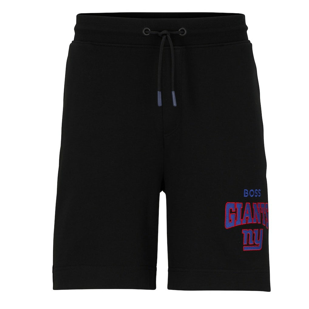 New York Giants BOSS X NFL Snap Shorts - Black/Royal - NFL