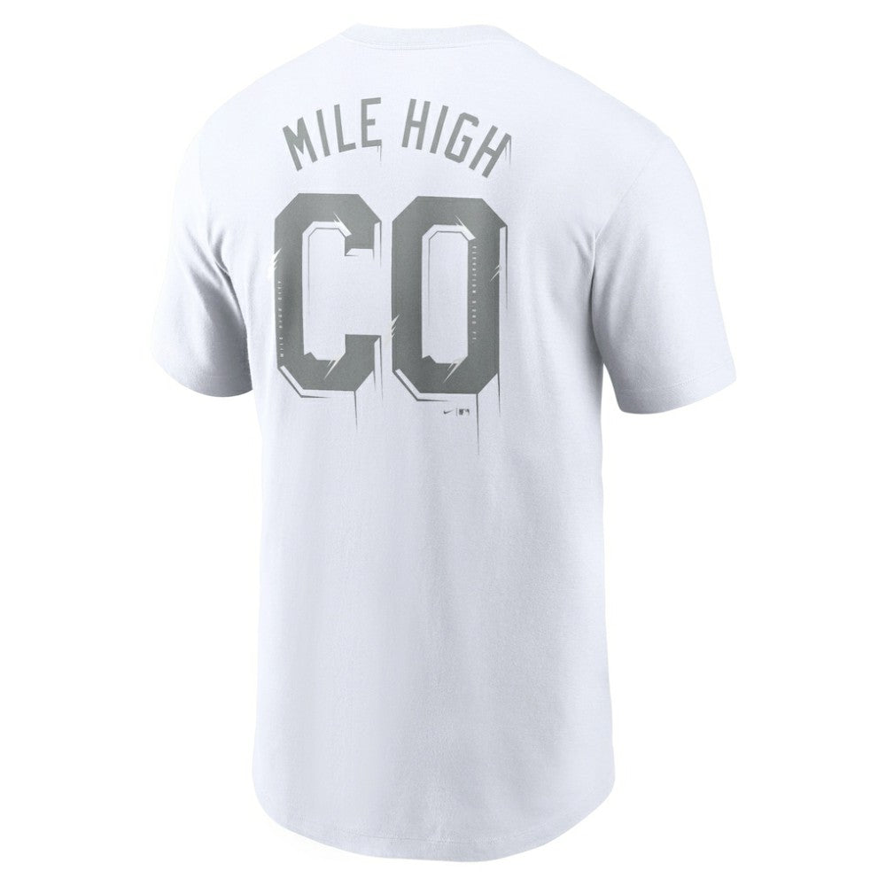 Colorado Rockies Nike Mile High Hometown T-Shirt Near Me