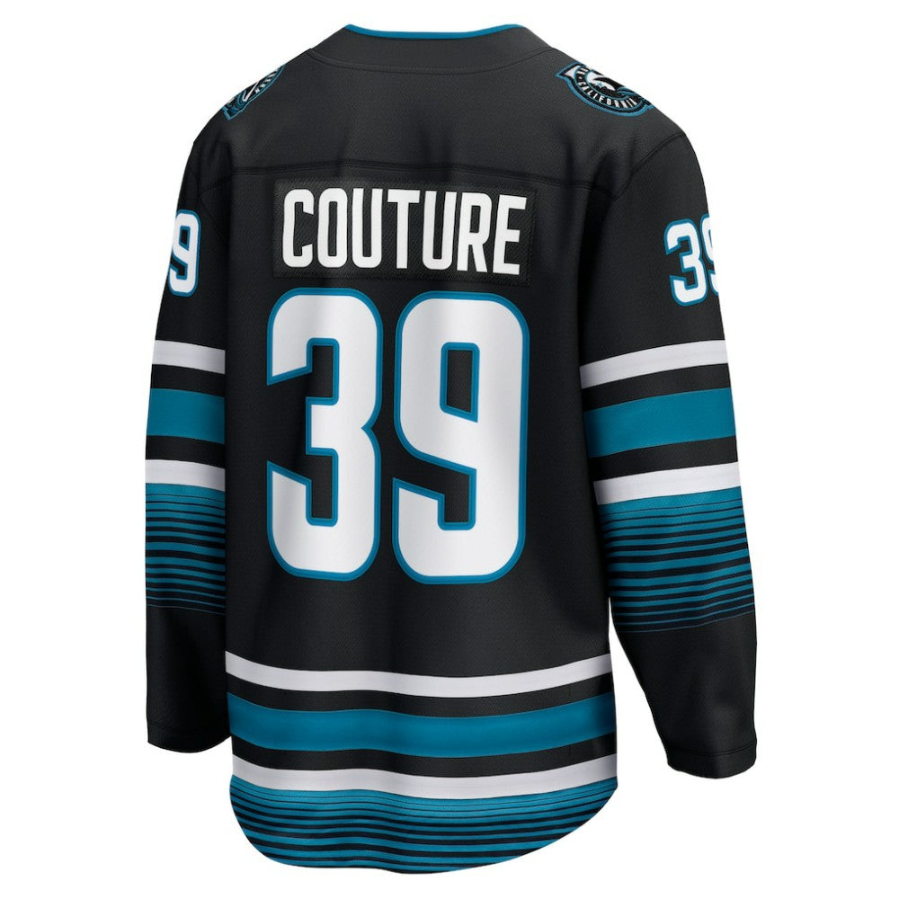 Logan Couture San Jose Sharks Fanatics Breakaway Jersey - Black | Fanatics Clearance