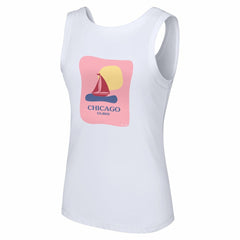 Chicago Cubs Lusso Style Women's Lindy Tank Top Outlet