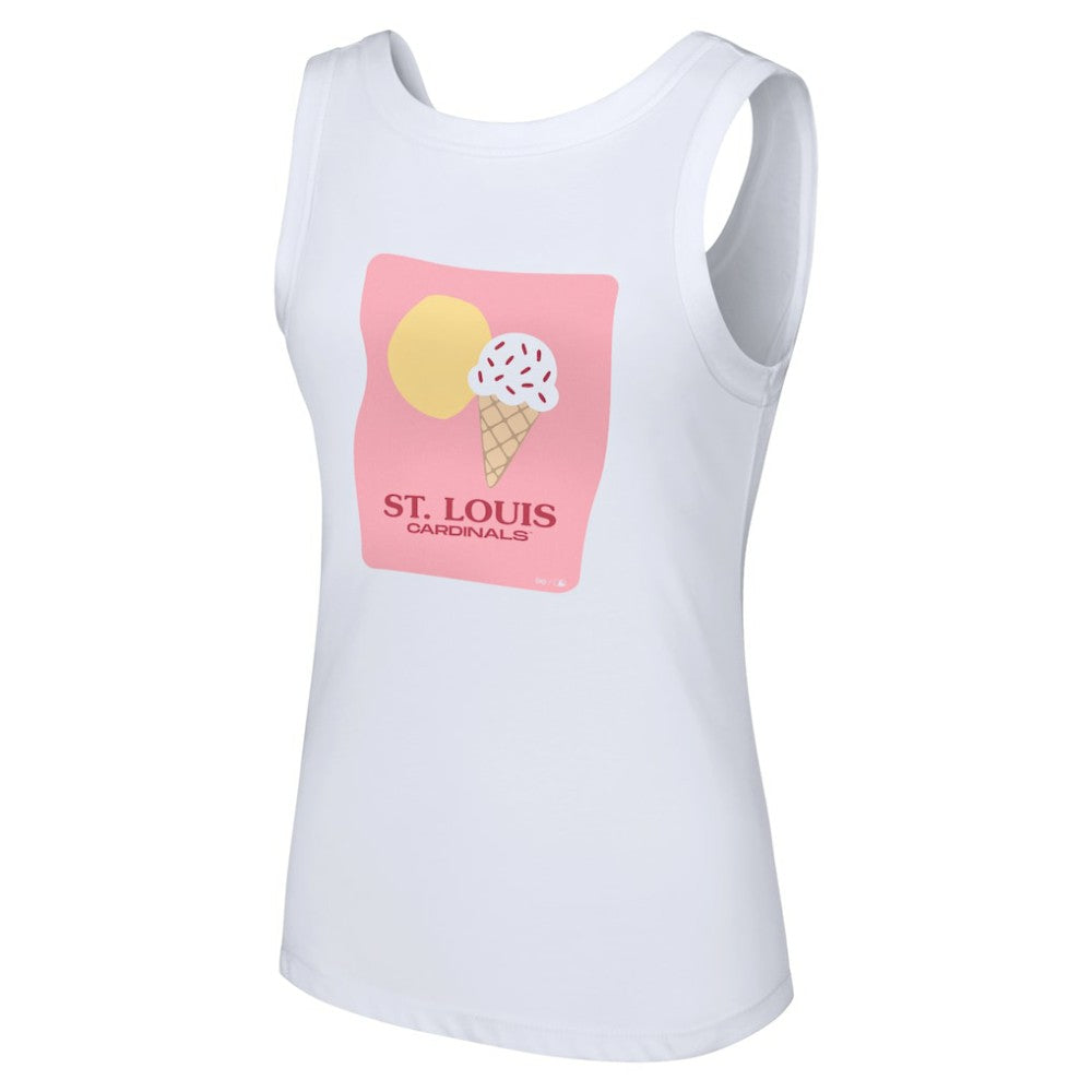 St. Louis Cardinals Lusso Style Women's Lindy Tank Top Outlet