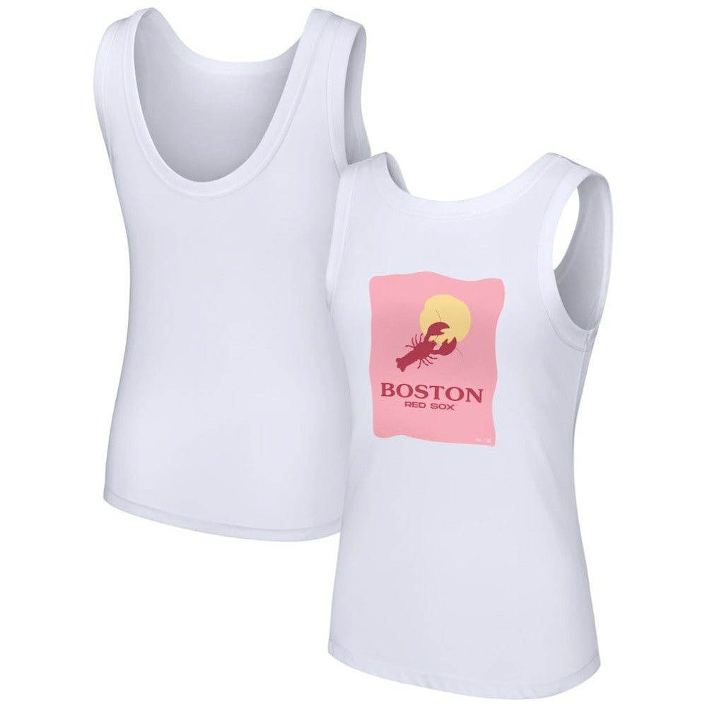 Boston Red Sox Lusso Style Women's Lindy Tank Top for sale