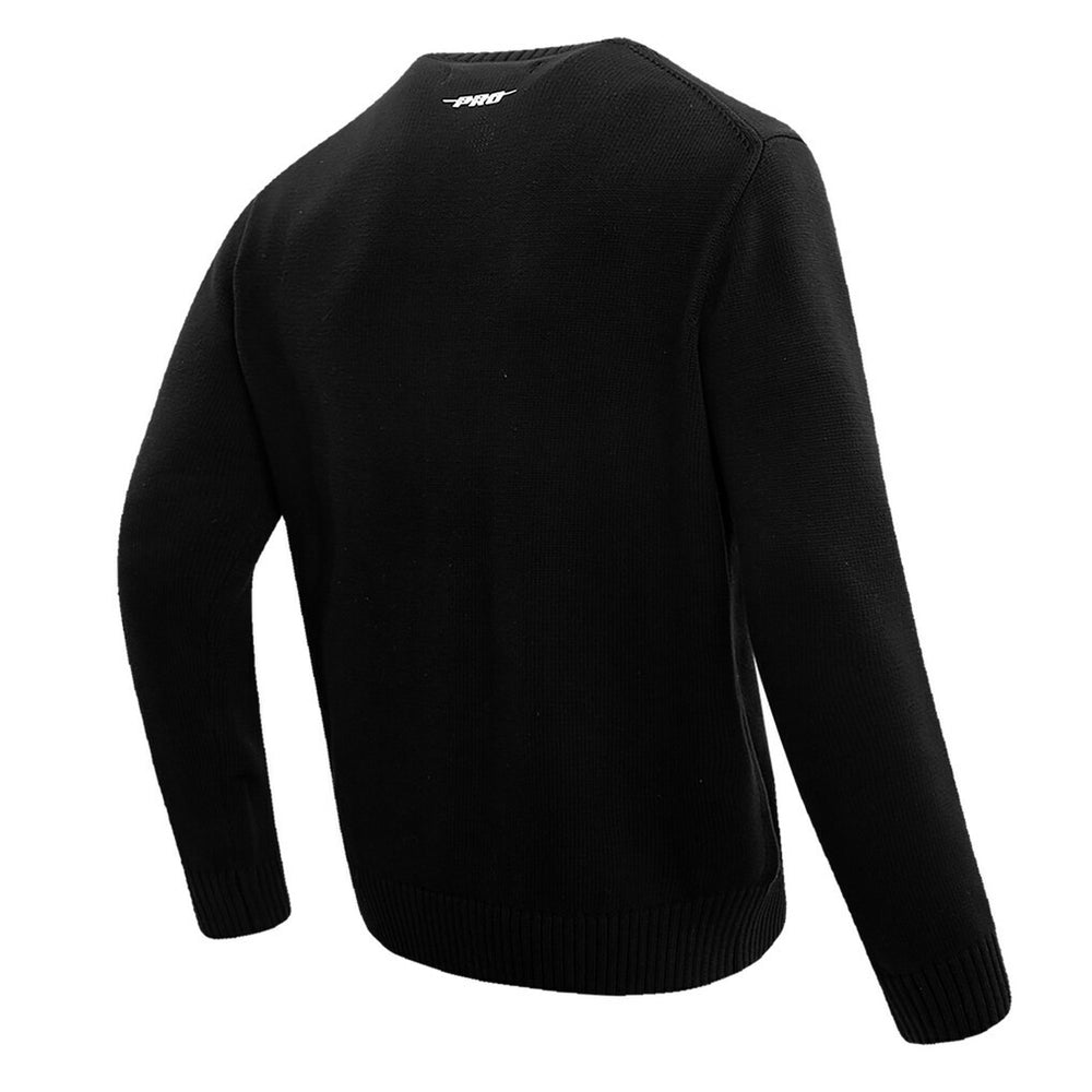 Las Vegas Raiders Pro Standard Prep Knit Sweater - Black - NFL
