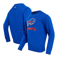 Buffalo Bills Pro Standard Prep Knit Sweater - Royal - NFL