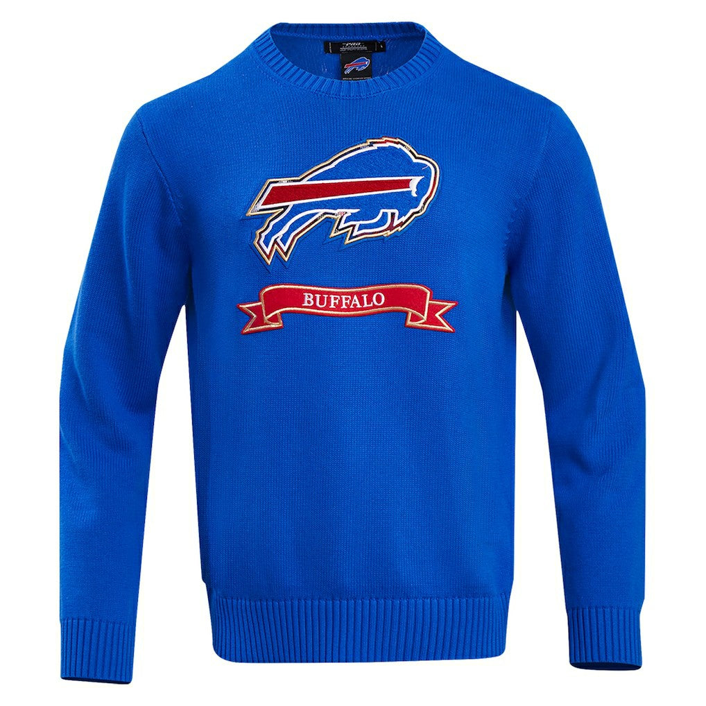Buffalo Bills Pro Standard Prep Knit Sweater - Royal - NFL
