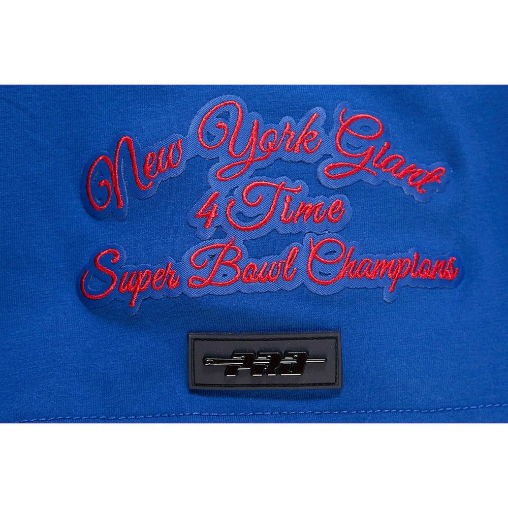 New York Giants Pro Standard Hybrid T-Shirt - Royal - NFL