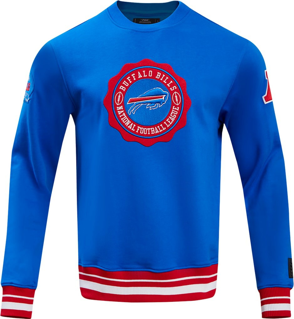 Buffalo Bills Pro Standard Crest Emblem Pullover Sweatshirt - Royal - NFL