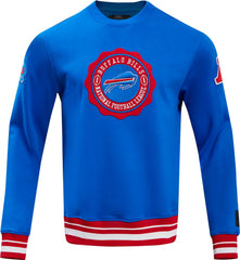 Buffalo Bills Pro Standard Crest Emblem Pullover Sweatshirt - Royal - NFL