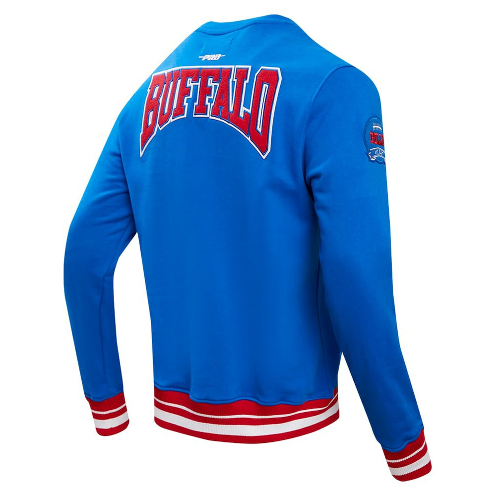Buffalo Bills Pro Standard Crest Emblem Pullover Sweatshirt - Royal - NFL