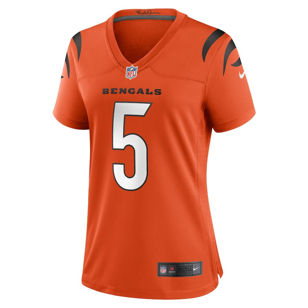 Tee Higgins Cincinnati Bengals Women's Alternate Game Jersey - Orange - Nike