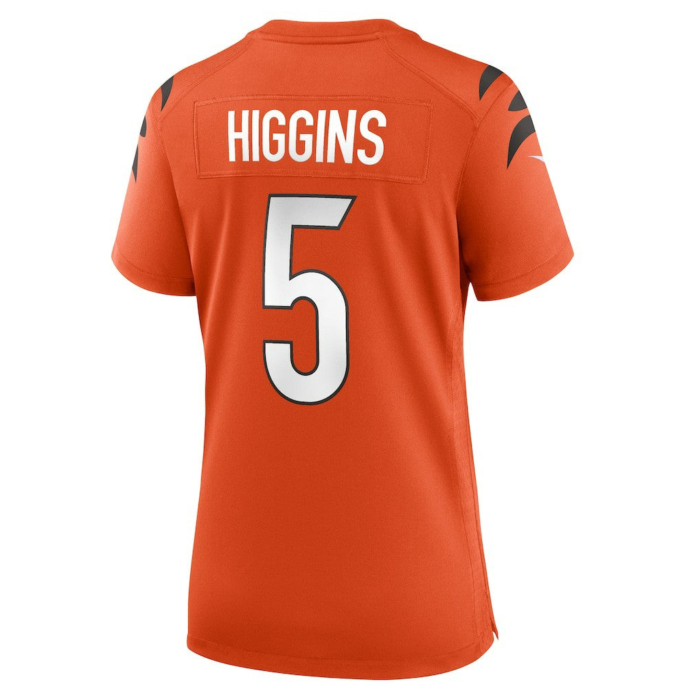 Tee Higgins Cincinnati Bengals Women's Alternate Game Jersey - Orange - Nike