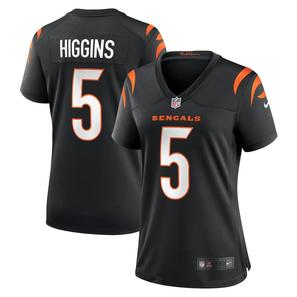 Tee Higgins Cincinnati Bengals Women's Game Player Jersey - Black - Nike