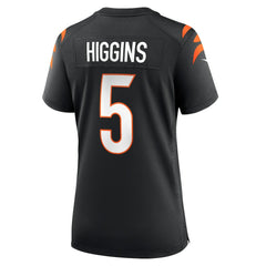 Tee Higgins Cincinnati Bengals Women's Game Player Jersey - Black - Nike
