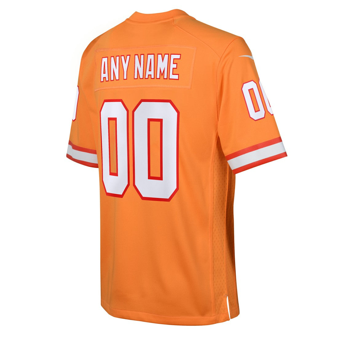 Tampa Bay Buccaneers Youth Custom Throwback Game Jersey - Orange - Nike