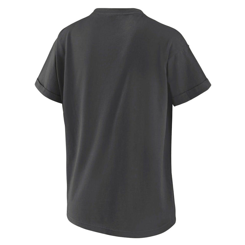 New York Jets WEAR by Erin Andrews Women's Boyfriend T-Shirt - Charcoal - NFL