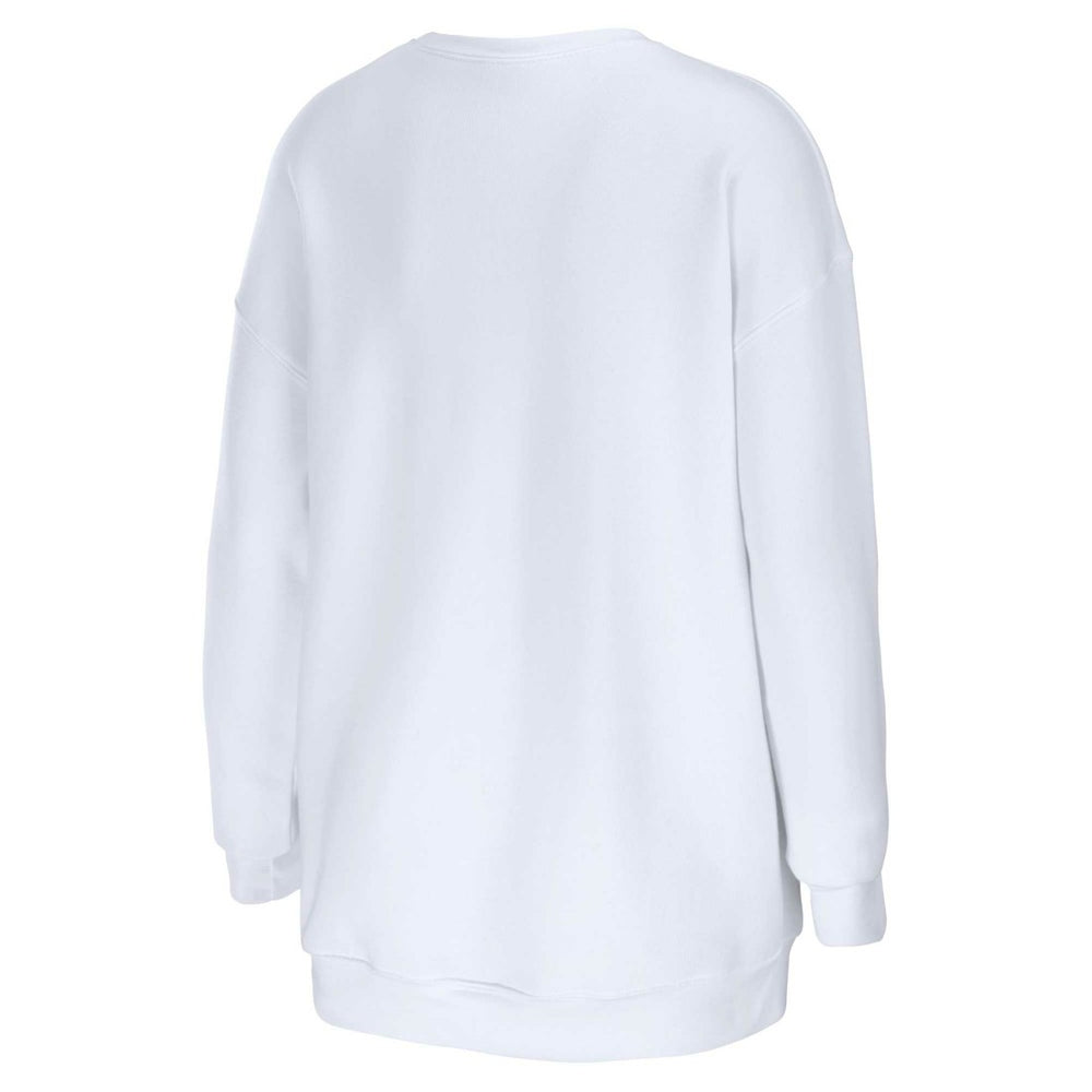 Tampa Bay Buccaneers WEAR by Erin Andrews Women's Domestic Pullover Sweatshirt - White - NFL