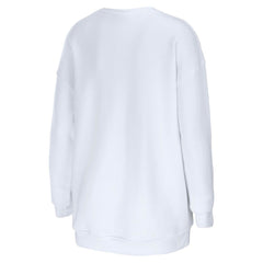 Tampa Bay Buccaneers WEAR by Erin Andrews Women's Domestic Pullover Sweatshirt - White - NFL