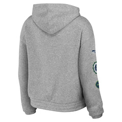 Seattle Seahawks WEAR by Erin Andrews Women's Full-Zip Hoodie - Heather Gray - NFL