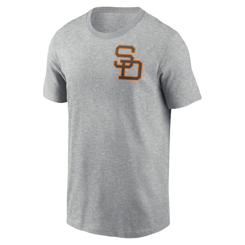 San Diego Padres Nike Cooperstown Collection Large Logo 2-Hit T-Shirt Discount