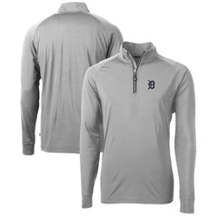 Detroit Tigers Cutter & Buck Adapt Eco Knit Stretch Recycled Quarter-Zip Pullover Top Near Me