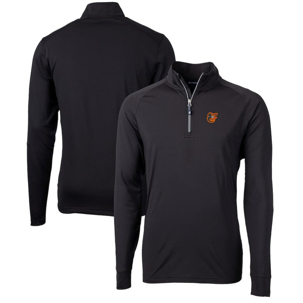 Baltimore Orioles Cutter & Buck Adapt Eco Knit Stretch Recycled Quarter-Zip Pullover Top Near Me