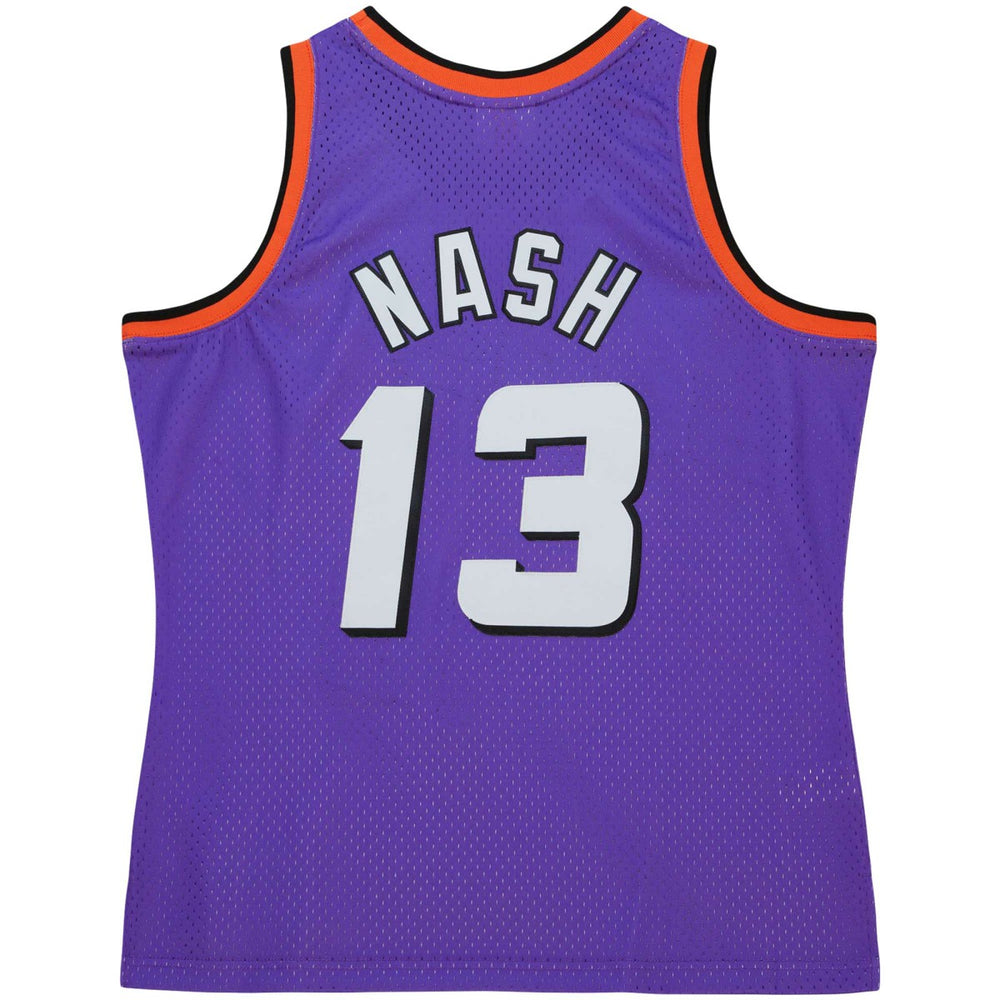 Mitchell & Ness Steve Nash Phoenix Suns Hardwood Classics 1996/97 Tropical Swingman Jersey Purple