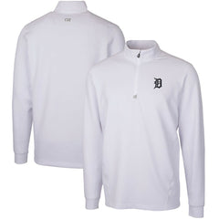 Detroit Tigers Cutter & Buck Traverse Stretch Quarter-Zip Pullover Top for sale