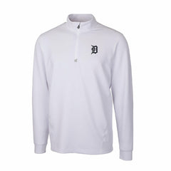 Detroit Tigers Cutter & Buck Traverse Stretch Quarter-Zip Pullover Top for sale