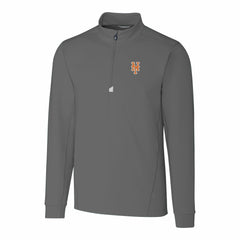New York Mets Cutter & Buck Traverse Stretch Quarter-Zip Pullover Top Near Me