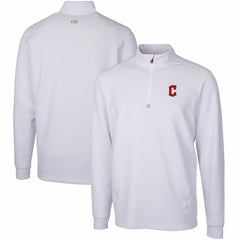 Cleveland Guardians Cutter & Buck Traverse Stretch Quarter-Zip Pullover Top for sale