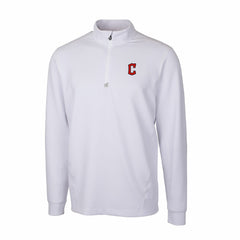 Cleveland Guardians Cutter & Buck Traverse Stretch Quarter-Zip Pullover Top for sale