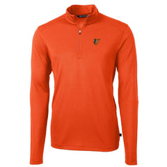 Baltimore Orioles Cutter & Buck Virtue Eco Pique Recycled Quarter-Zip Pullover Top Near Me