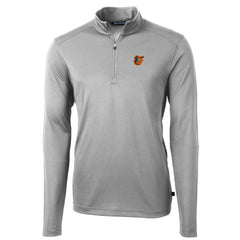 Baltimore Orioles Cutter & Buck Virtue Eco Pique Recycled Quarter-Zip Pullover Top Sale
