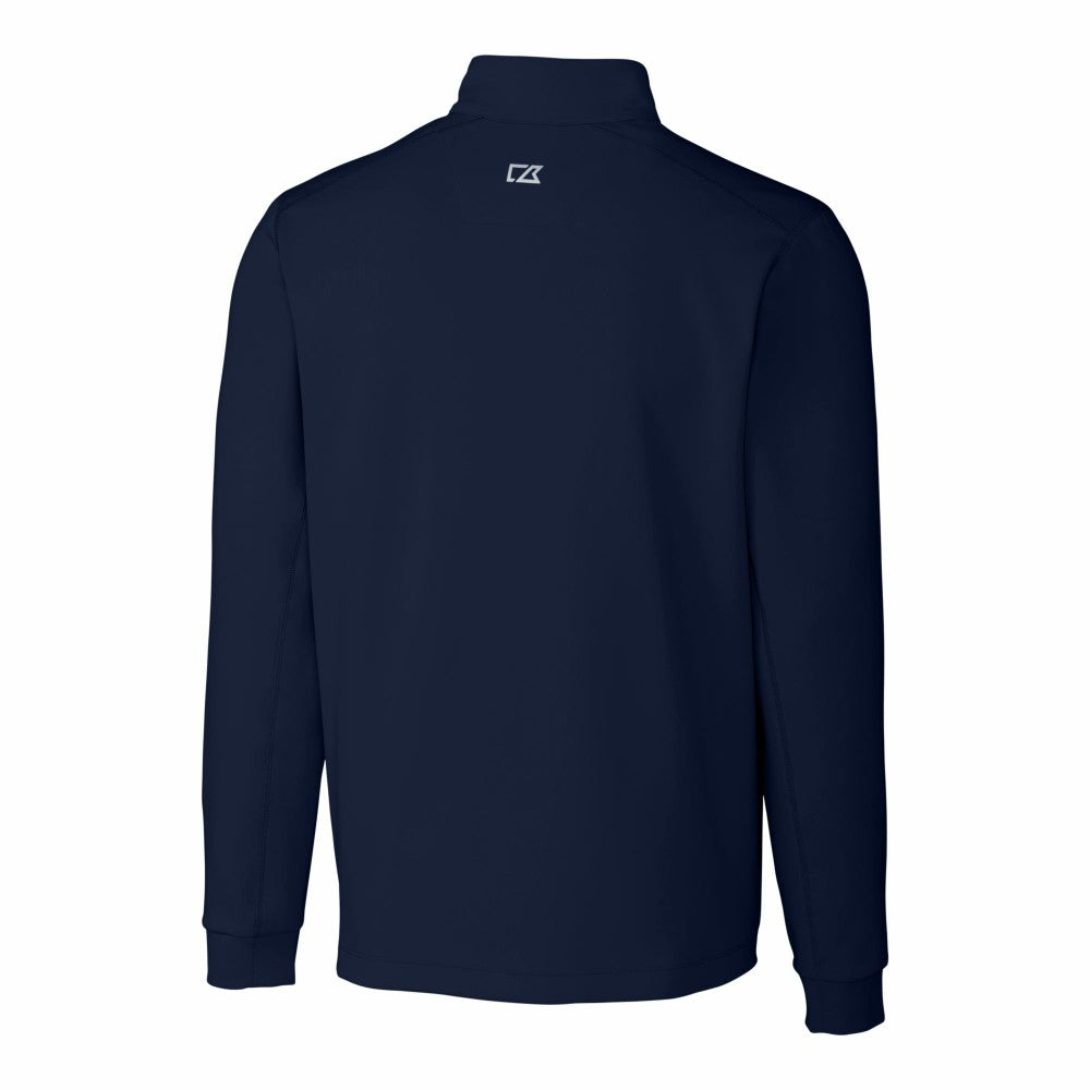Kansas City Royals Cutter & Buck Big & Tall Traverse Stretch Quarter-Zip Pullover Top for sale