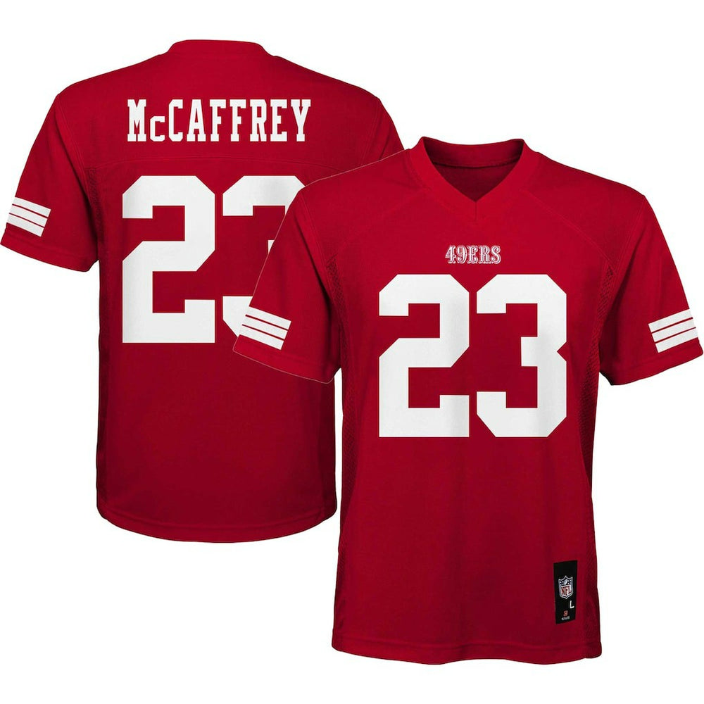 Christian McCaffrey San Francisco 49ers Preschool Replica Player Jersey - Scarlet - NFL