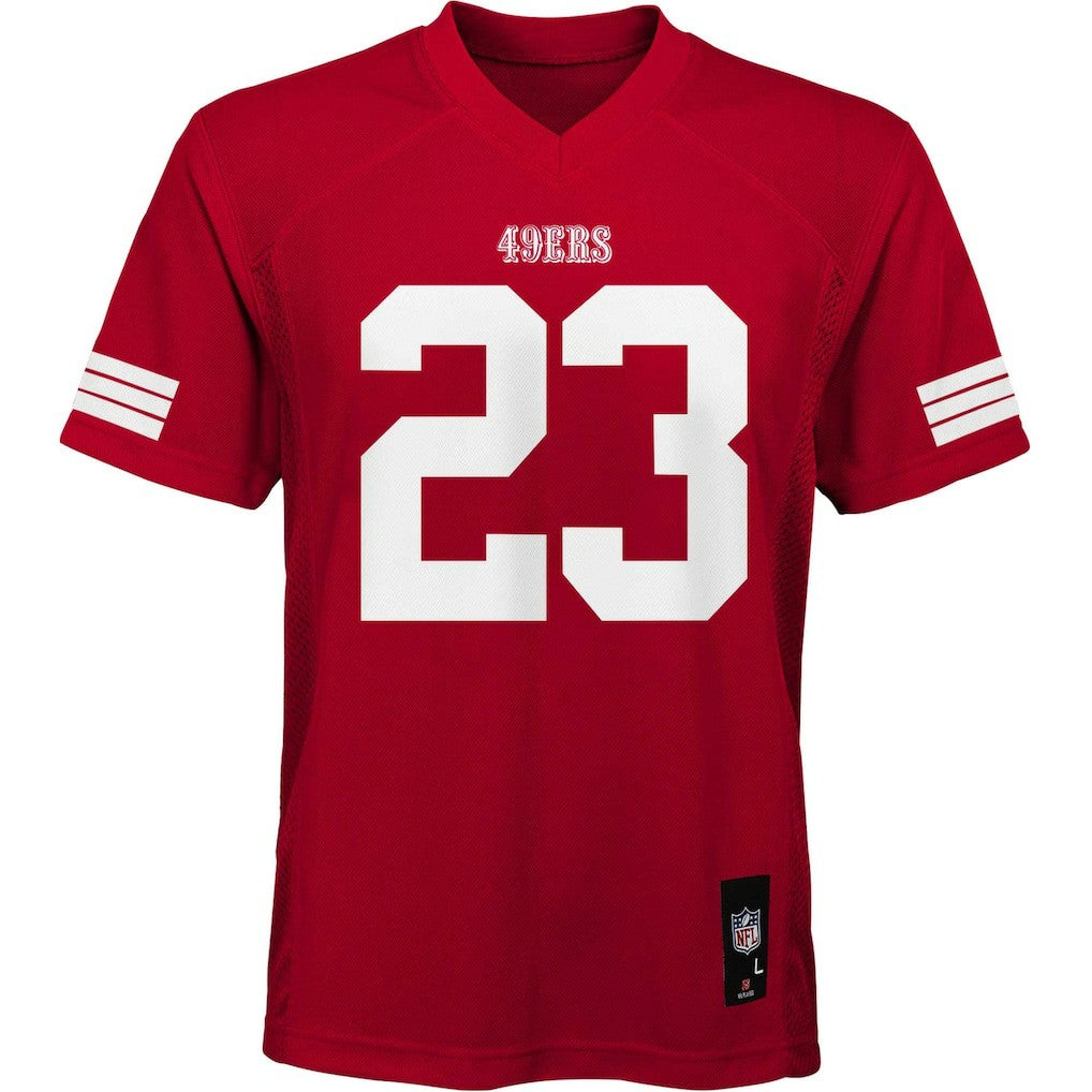 Christian McCaffrey San Francisco 49ers Preschool Replica Player Jersey - Scarlet - NFL