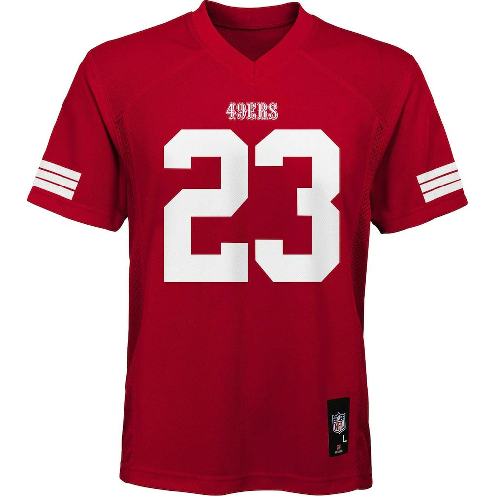 Christian McCaffrey San Francisco 49ers Preschool Replica Player Jersey - Scarlet - NFL