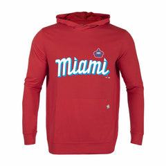 Miami Marlins Levelwear City Connect Relay Core Logo Pullover Hoodie Online