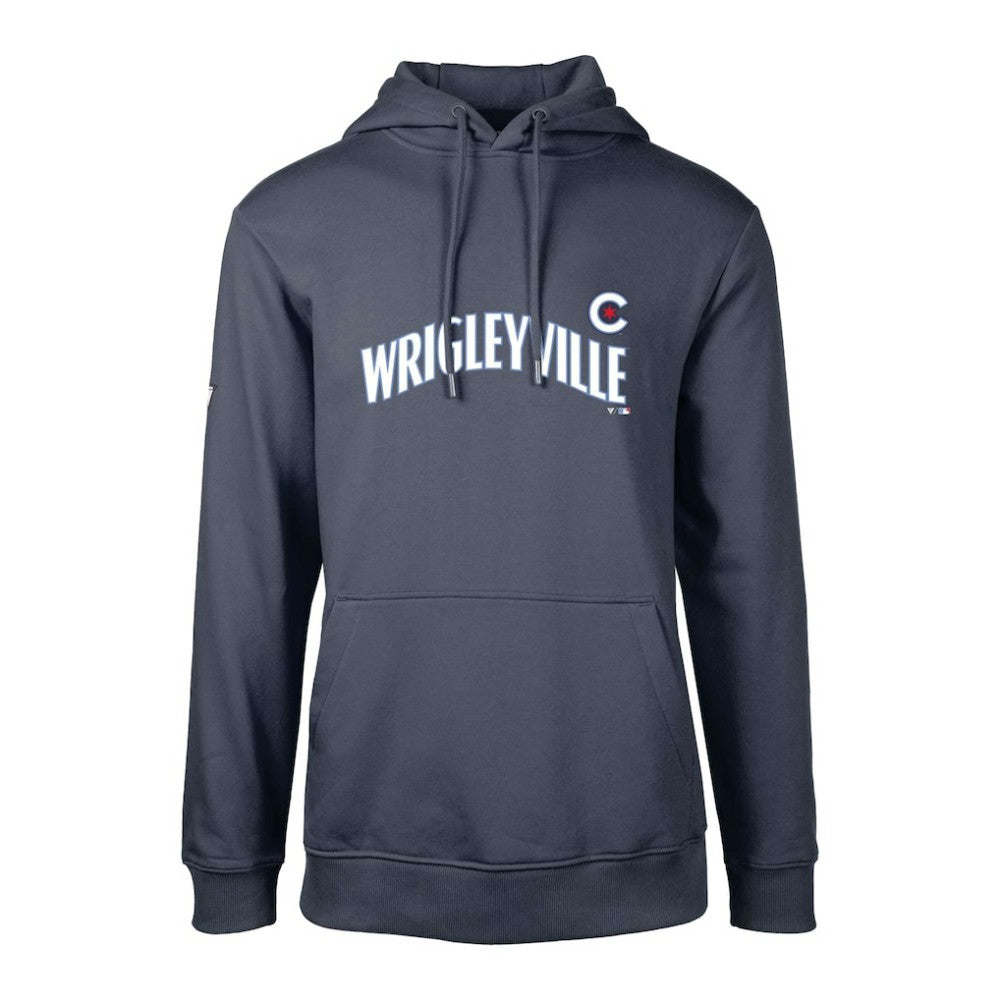 Chicago Cubs Levelwear City Connect Podium Core Logo Pullover Hoodie Outlet