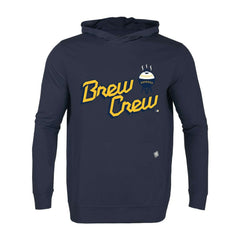 Milwaukee Brewers Levelwear City Connect Relay Core Logo Pullover Hoodie Sale