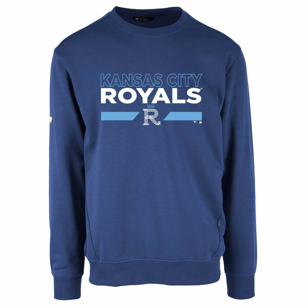 Kansas City Royals Levelwear City Connect Zane No Hitter Pullover Sweatshirt Near Me